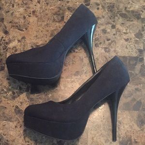 NEW suede platform heels from Charlotte Russe